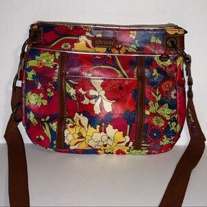 Sakroots , Shoulder Bag, Vibrant Floral Colors